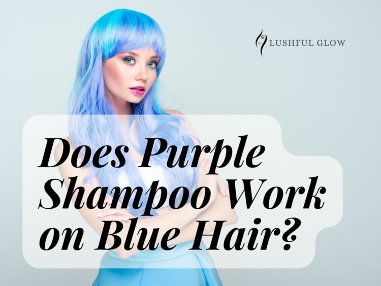 does purple shampoo work on blue hair