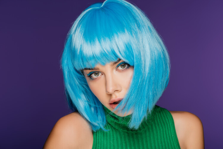 Is it OK to use purple shampoo on blue hair?