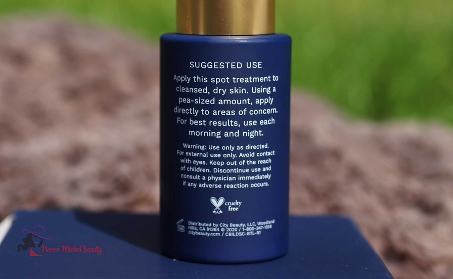 Suggested use for illuminationg dark spot corrector products
