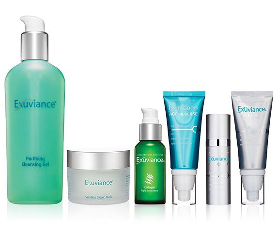 exuviance skin care line