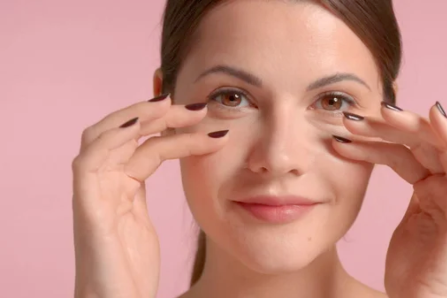 have an eye massage as part of your anti aging routine