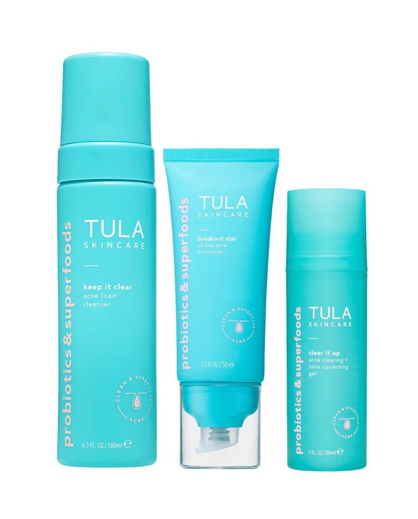 tula skincare product images